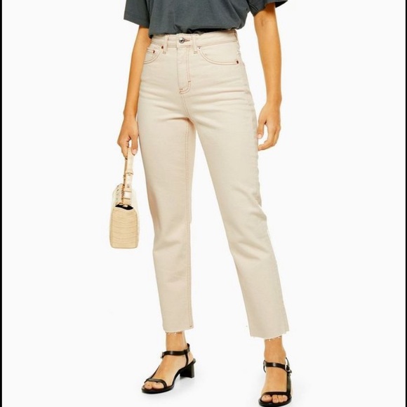 Topshop Denim - 💛HP💛 TOPSHOP straight cropped jeans